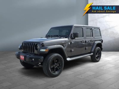 2020 Jeep Wrangler Unlimited — front three-quarter view