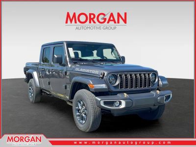 2026 Jeep Gladiator 85th Anniversary Edition in Gray — front three-quarter view