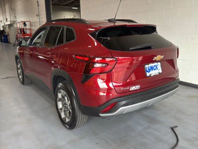 2025 Chevrolet Trax — rear three-quarter view