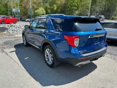 2022 Ford Explorer — rear three-quarter view