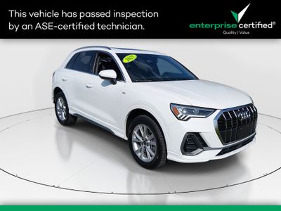 2025 Audi Q3 S line Premium 45 TFSI quattro — front three-quarter view