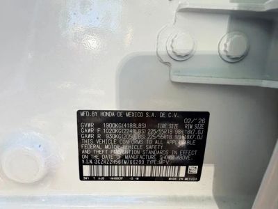 2026 Honda HR-V — photo 25 view