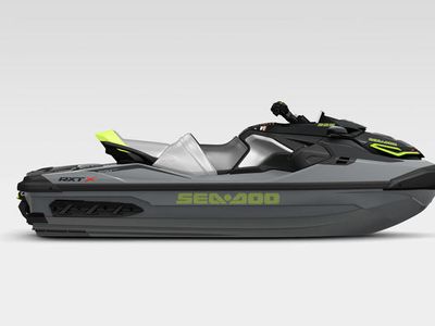 2026 Sea-Doo RXT-X 325 Ice Metal / Manta Green — interior view