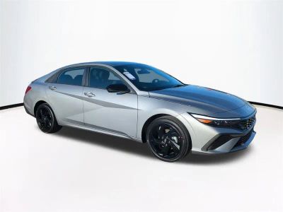 2026 Hyundai ELANTRA HYBRID — side profile view