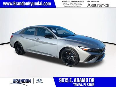 2026 Hyundai ELANTRA HYBRID SEL Sport — front three-quarter view