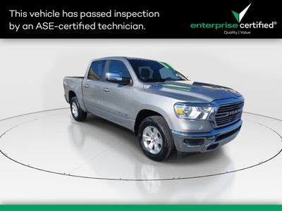 2024 Ram 1500 Laramie 4x4 Crew Cab 5'7" Box — front three-quarter view