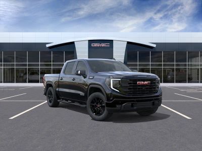 2026 GMC Sierra 1500 Elevation in Onyx Black — front three-quarter view