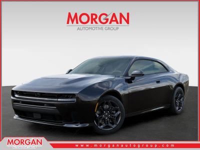 2026 Dodge Charger R/T in Black — front three-quarter view