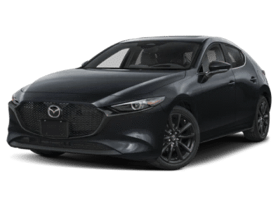 2026 Mazda Mazda3 3 2.5 S Premium Base in Black — front three-quarter view