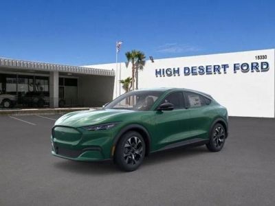 2026 Ford Mustang Mach-E Select in Green Metallic — front three-quarter view