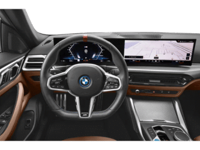 2025 BMW i4 — interior view