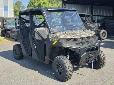 2026 Polaris® Ranger Crew 1000 Premium Polaris Pursuit Camo — front three-quarter view