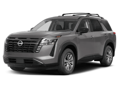 2026 Nissan Pathfinder SV — front three-quarter view