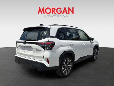 2026 Subaru Forester — rear three-quarter view
