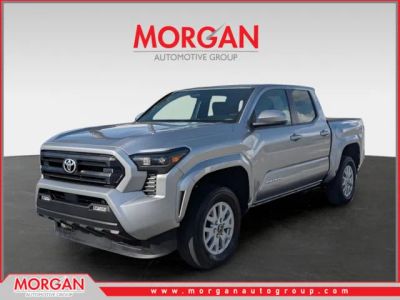 2024 Toyota Tacoma SR5 in Silver — front three-quarter view