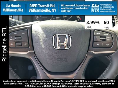 2026 Honda Ridgeline RTL - Photo 19