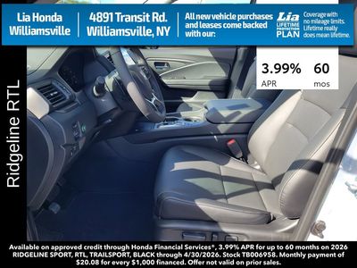 2026 Honda Ridgeline RTL - Photo 14