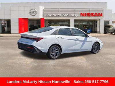 2024 Hyundai Elantra — rear three-quarter view