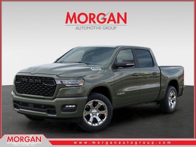 2026 Ram 1500 Big Horn/Lone Star in Green — front three-quarter view