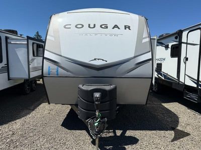 2023 Keystone RV Cougar — rear three-quarter view