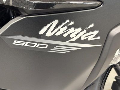 2026 Kawasaki Ninja 500 ABS Metallic Flat Spark Black - Photo 13