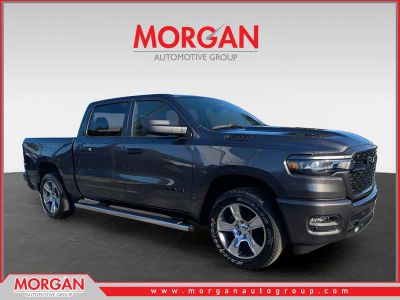 2026 Ram 1500 Express in Gray — front three-quarter view