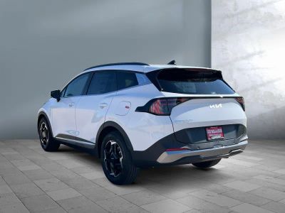 2026 Kia Sportage — rear three-quarter view