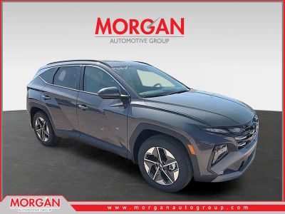2026 Hyundai TUCSON SEL in Ecotronic Gray — front three-quarter view