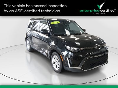 2024 Kia Soul LX IVT — front three-quarter view