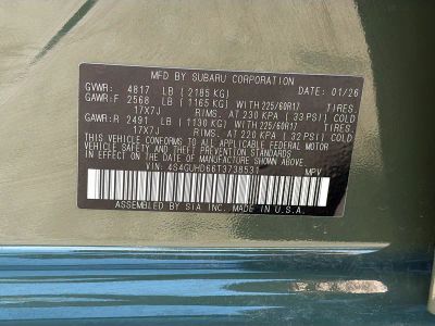 2026 Subaru Crosstrek — photo 40 view