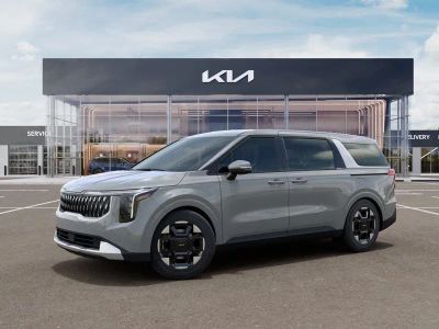 2026 Kia Carnival — rear three-quarter view
