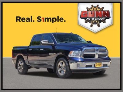 2016 RAM 1500 Big Horn in True Blue Pearlcoat — front three-quarter view