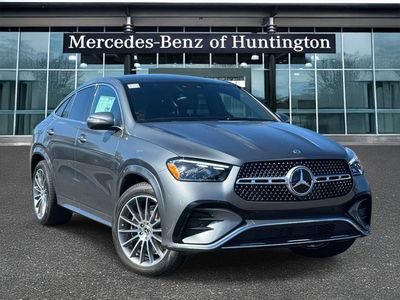 2026 Mercedes-Benz GLE 450 in Selenite Grey Metallic — front three-quarter view