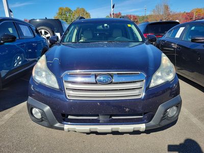 2014 Subaru Outback — rear three-quarter view
