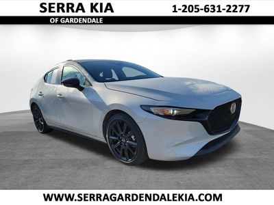 2024 Mazda Mazda3 Hatchback 2.5 S Select Sport in Ceramic — front three-quarter view