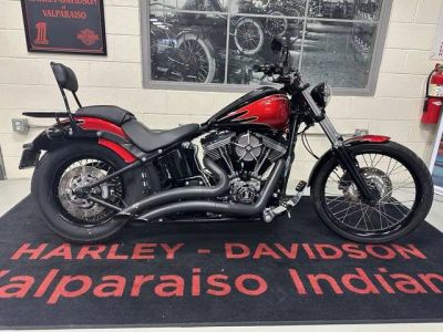 2011 Harley-Davidson® FXS - Softail® Blackline® — front three-quarter view