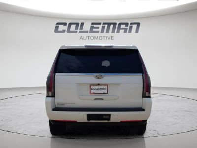 2015 Cadillac Escalade — interior view