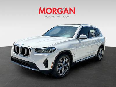 2024 BMW X3 — rear three-quarter view
