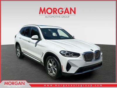 2024 BMW X3 sDrive30i in White — front three-quarter view