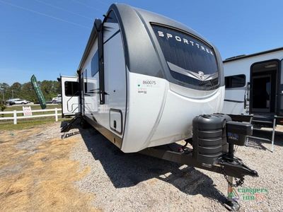 2026 Venture RV SportTrek Touring Edition — front three-quarter view