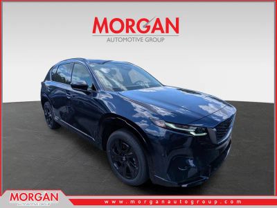 2026 Mazda CX-5 2.5 S Premium in Navy Blue Mica — front three-quarter view
