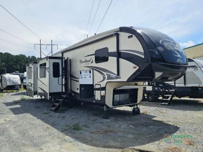 2019 Forest River RV Cardinal — front three-quarter view