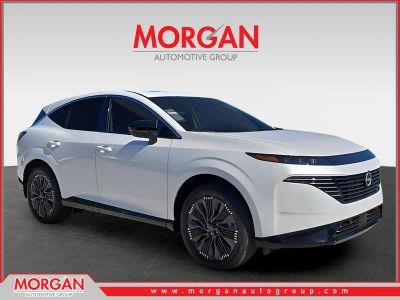 2026 Nissan Murano Platinum in White — front three-quarter view