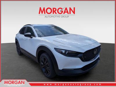 2026 Mazda CX-30 2.5 S Aire Edition in Snowflake White Pearl Mica — front three-quarter view