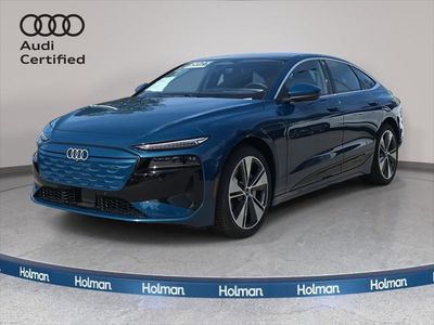 2025 Audi A6 e-tron Premium Plus — front three-quarter view