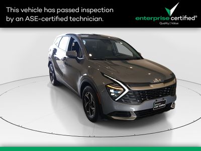 2025 Kia Sportage LX — front three-quarter view