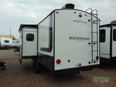 2026 Forest River RV Rockwood GEO Pro — rear three-quarter view