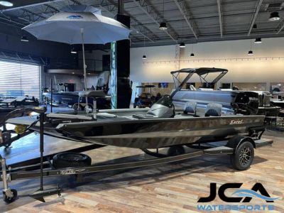 2024 Excel Boats 1860 Stalker SC — front three-quarter view