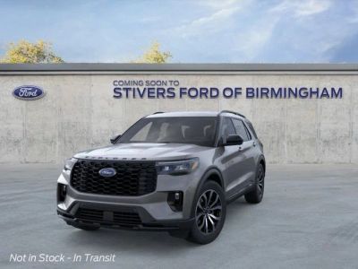 2026 Ford Explorer — rear three-quarter view