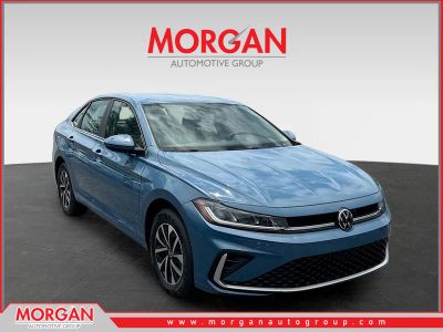 2026 Volkswagen Jetta S in Blue — front three-quarter view